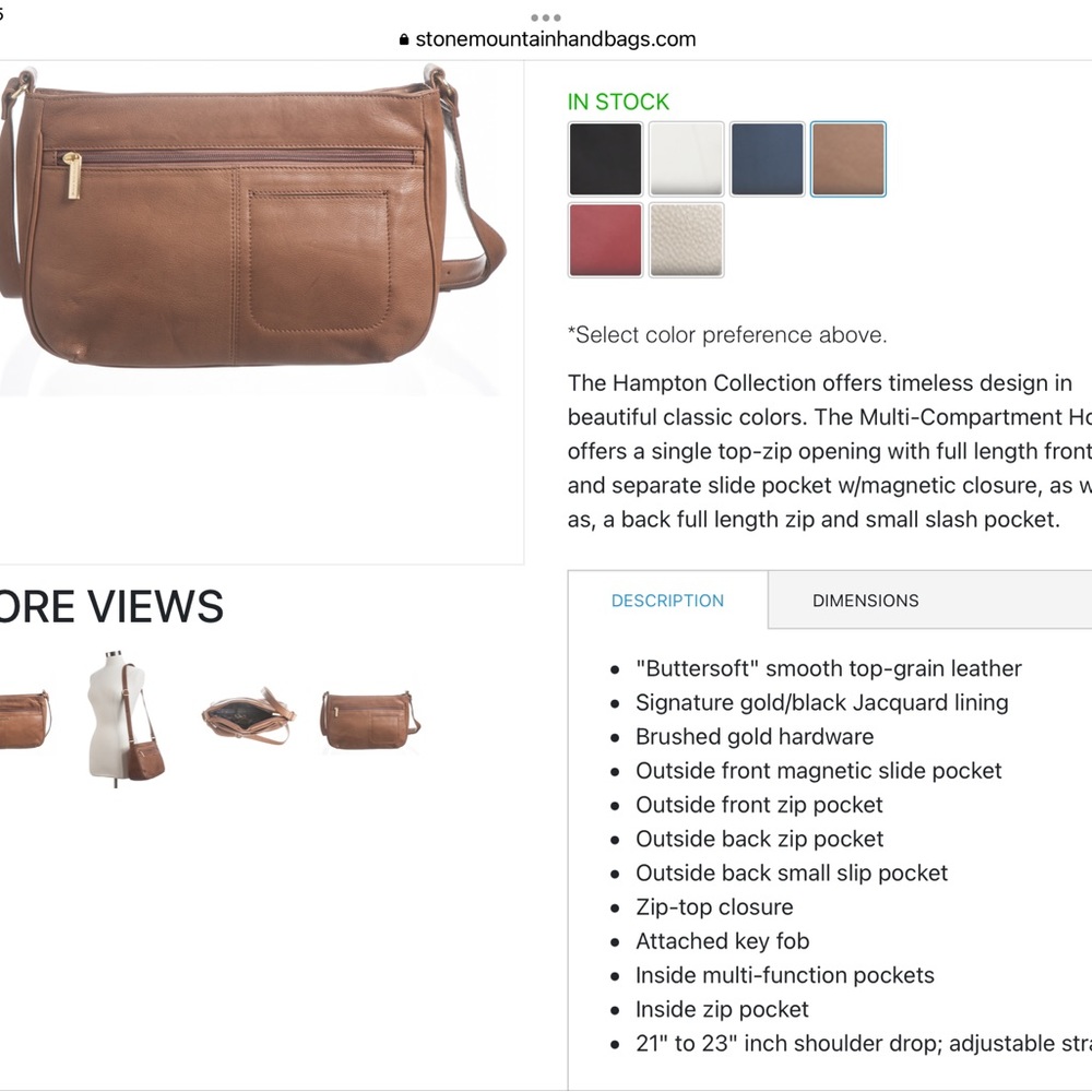 Stone Mountain Purse